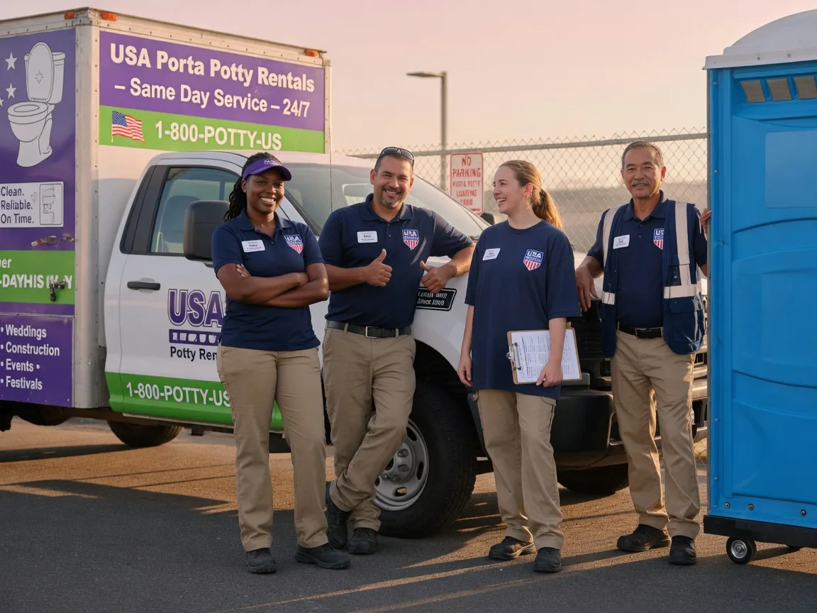 Porta Potty Rental company in Garwood, NJ